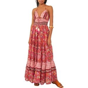 Free People - Real Love Print Maxi Dress - Size M